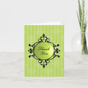 Cartão De Agradecimento Princess Filigree