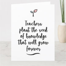 Professor "obrigado que você" carda