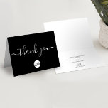 Cartão De Agradecimento Profissional de Apreciação de Cliente Personalizad<br><div class="desc">Personalize este obrigado simples e fácil de usar que você dobrou com o logotipo, mensagem, nome e identificadores de mídia social da sua empresa. Informe seus clientes, clientes, clientes e clientes de que você está grato por seu suporte durante esses tempos incertos. Apresentando um texto personalizável e impresso, um script...</div>
