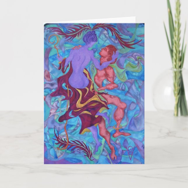 CARTÃO DE AGRADECIMENTO PSIQUE&EROS (Frente)