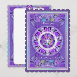 Cartão De Agradecimento Puro W2