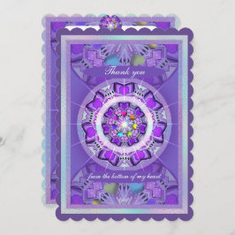 Cartão De Agradecimento Puro W2