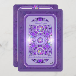 Cartão De Agradecimento Puro W2