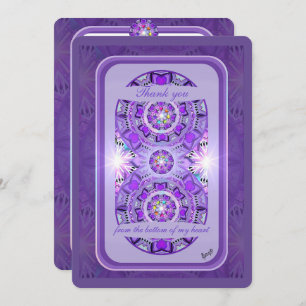 Cartão De Agradecimento Puro W2