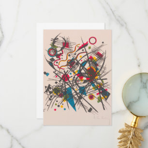 Cartão De Agradecimento Quarta Carteira Bauhaus por Wassily Kandinsky