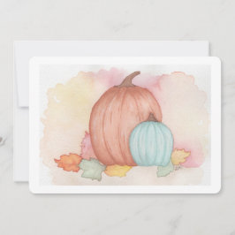 Cartão De Agradecimento Quedas de Bombas e Folhas