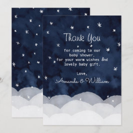 Cartão De Agradecimento Querida, é frio lá fora. Muito obrigado