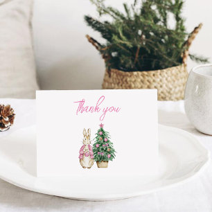 Cartão De Agradecimento Querida, está frio lá fora