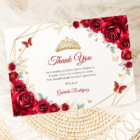 Quinceanera Floral Dourada