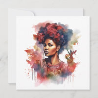 Rapariga negra forte história africana forte