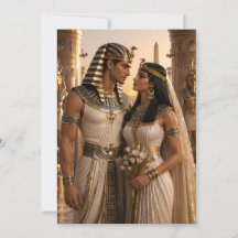 Realeza Egípcia Antiga Casal de Faraós Casamento E