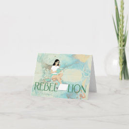 Cartão de Agradecimento Rebellion Reading para Ama