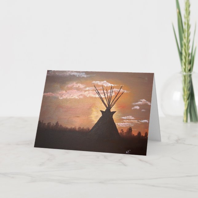 Cartão De Agradecimento Refrigeração noturna (Frente)