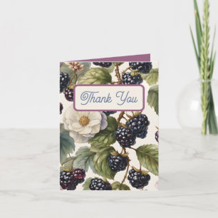 Cartão De Agradecimento Regal Floral Elegance: Chá de panela