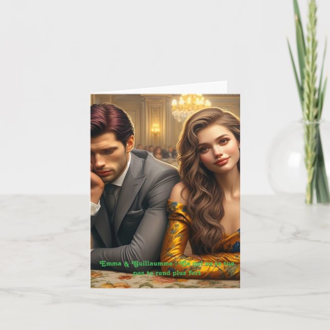 Cartão De Agradecimento Réinvention Lumineuse, carte pour tous (Frente)