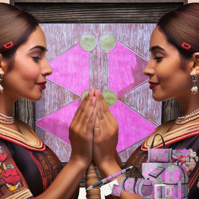 Cartão De Agradecimento "Replicaish" (Get the full “Replicaish” collection at: https://bit.ly/SmartArtIIZazzle. )