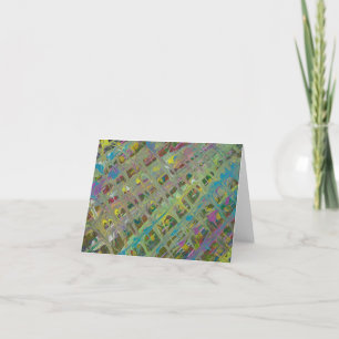 Cartão De Agradecimento Reptile Designer Folded Thank You Card