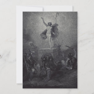 Cartão De Agradecimento Ressurreição do Cristo de Jesus