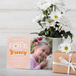 Cartão De Agradecimento Retrair Quatro Meninas de Groovy Foto de Quarto An<br><div class="desc">Diga obrigado em estilo com esses trendy 4 anos de aniversário,  obrigado cartas. A formulação modelo é fácil de personalizar e sua família e amigos ficarão entusiasmados quando receberem esse obrigado fabuloso.</div>