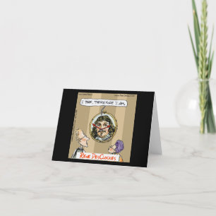 Cartão De Agradecimento Rick London Cartoons Engraçado Descartes Relógio