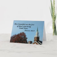 Romanos 10:15 Como são bonitos os pés desses