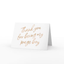 Rosa Dourada "Obrigado por ser meu pajem"