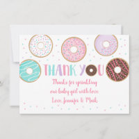 Rosquinha Bonita, Bebê. Obrigado.