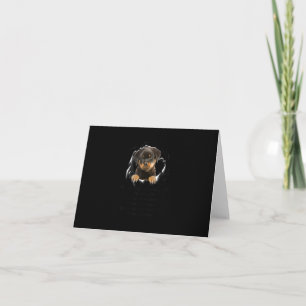 Cartão De Agradecimento Rottweiler Puppy Se Eu Pudesse Te Dar Algum Gif En