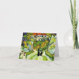 Cartão De Agradecimento Rua e etapas da vila