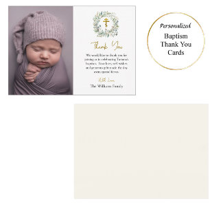 Cartão De Agradecimento Rua Folítica Russa: Batismo Cristão Ortodoxo