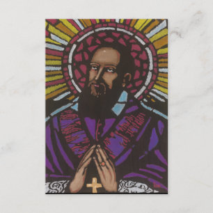 Cartão De Agradecimento Rua. Francis de Sales Prayer Card