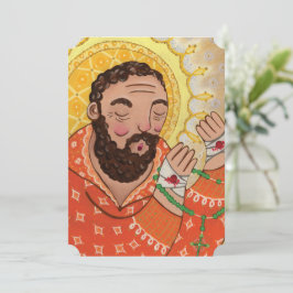 Cartão De Agradecimento Rua. Pio Padre