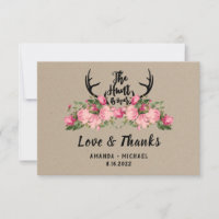 Rustic Floral Kraft Hunt Terminou O Casamento Obri