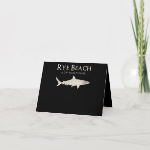 Cartão De Agradecimento Rye Beach New Hampshire - Presentes do trevo de tu