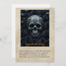 Cartão De Agradecimento Samhain Greeting Card