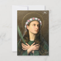 Santo Carta de Santa Maria Goretti Testemunha Lumi