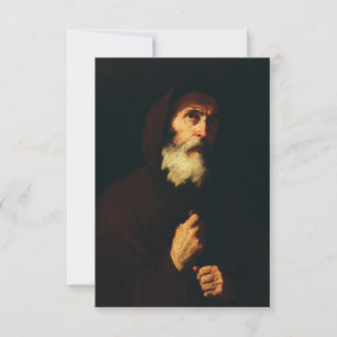 Cartão De Agradecimento Santo Carta de São Francisco de Paula