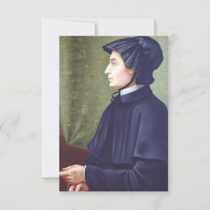 Cartão De Agradecimento Santo Elizabeth Ann Seton