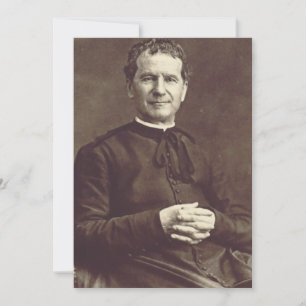 Cartão De Agradecimento Santo John Bosco Priest e confessor