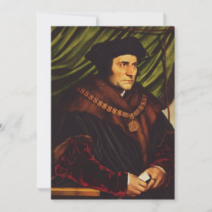 Cartão De Agradecimento Santo Tomás Moro