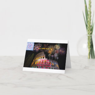 Cartão De Agradecimento Scida ad Annum Novum Felicem