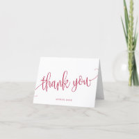 Script de Caligrafia Minimalista Magenta