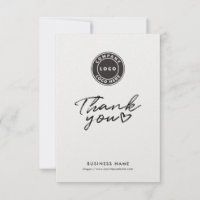 Script de logotipo comercial Moderno Obrigado