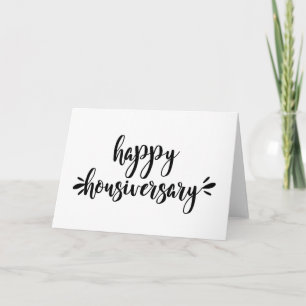 Cartão De Agradecimento Script Tendência Casa Aniversário Obrigado
