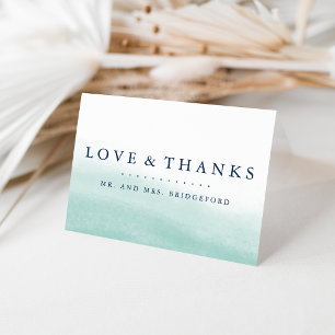 Cartão De Agradecimento Seaglass Tides Obrigado