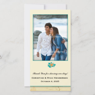 Cartão De Agradecimento Seashell Beach