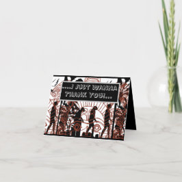 Cartão De Agradecimento segundo