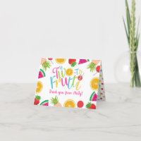 Segundo aniversário de Frutas Frutti Bonitas e Bon