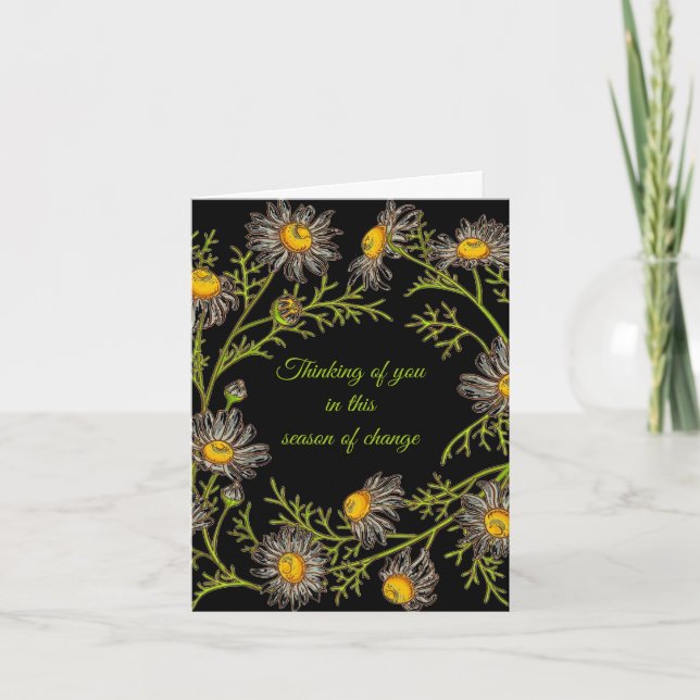 Cartão De Agradecimento "Segurando você no meu coração" Pensando em você (Frente)