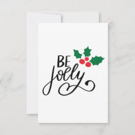 Cartão De Agradecimento Seja alegre